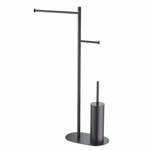 Стойка для туалета Timo Saona 13085/03 черный матовый от магазина Vanna-Vanna.ru!