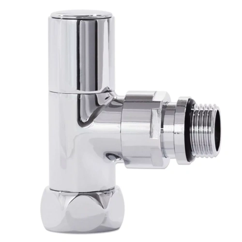 Вентиль запорный угловой Laris г/ш 3/4х1/2 хром ZZ-4701 2 шт. от магазина Vanna-Vanna.ru!