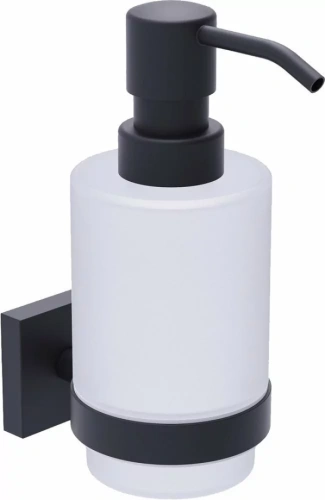 Дозатор для мыла Timo Selene 12039/03 подвесной, черный матовый
