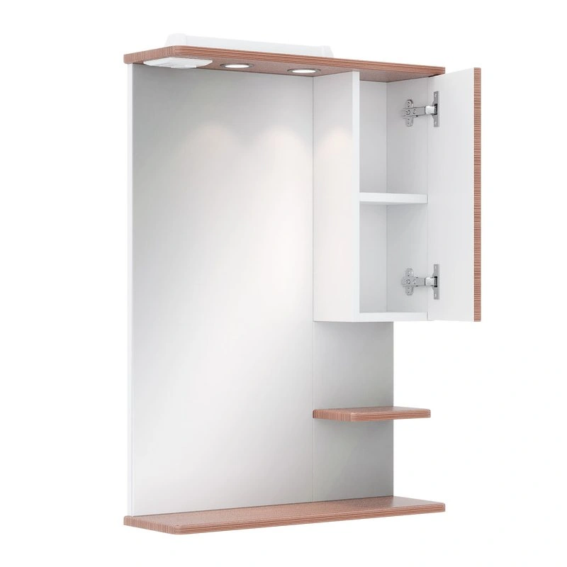 Зеркало со шкафчиком Onika Элита 60.01 R свет, штрокс