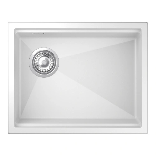 Кухонная мойка Rivelato LINO LN-554-L, иней от магазина Vanna-Vanna.ru!