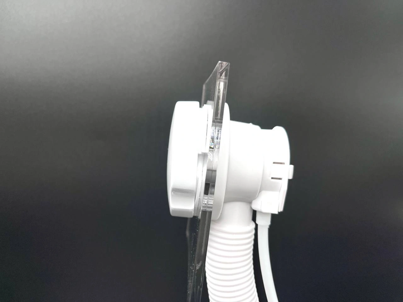 Слив перелив п/автомат Vega V55R 80см WHITE глянец