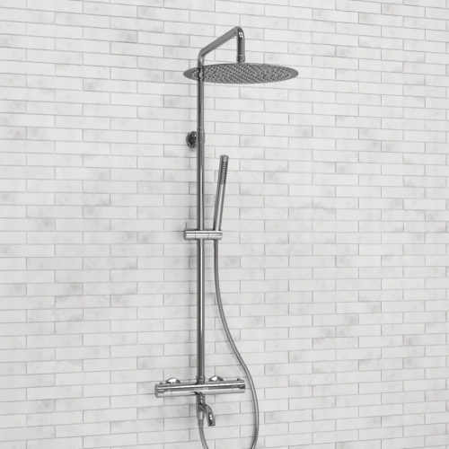 Душевая стойка WasserKraft A188.116.137.010.CH Thermo хром