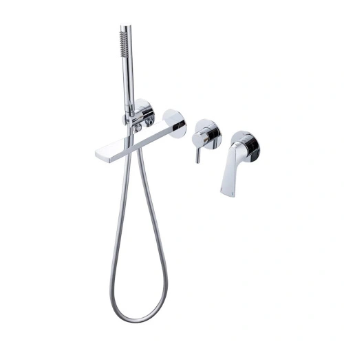 Смеситель для ванны встраиваемый Raglo R07.32, хром