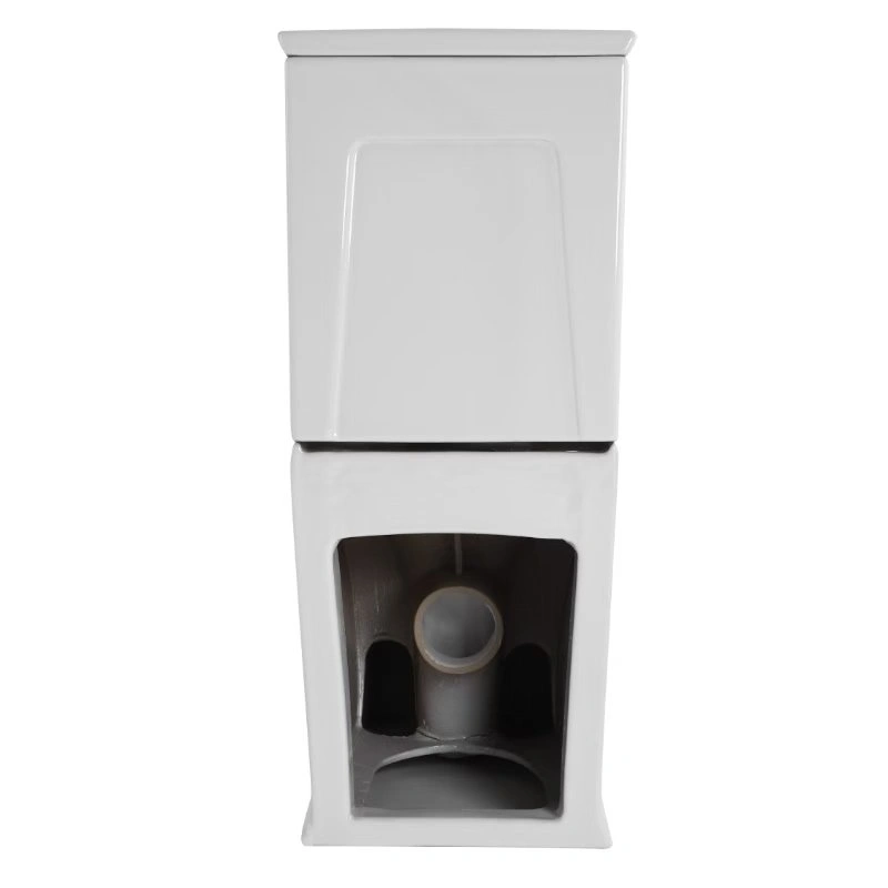 Унитаз SantiLine SL-5042T напольный, безободковый, моноблок, белый от магазина Vanna-Vanna.ru!