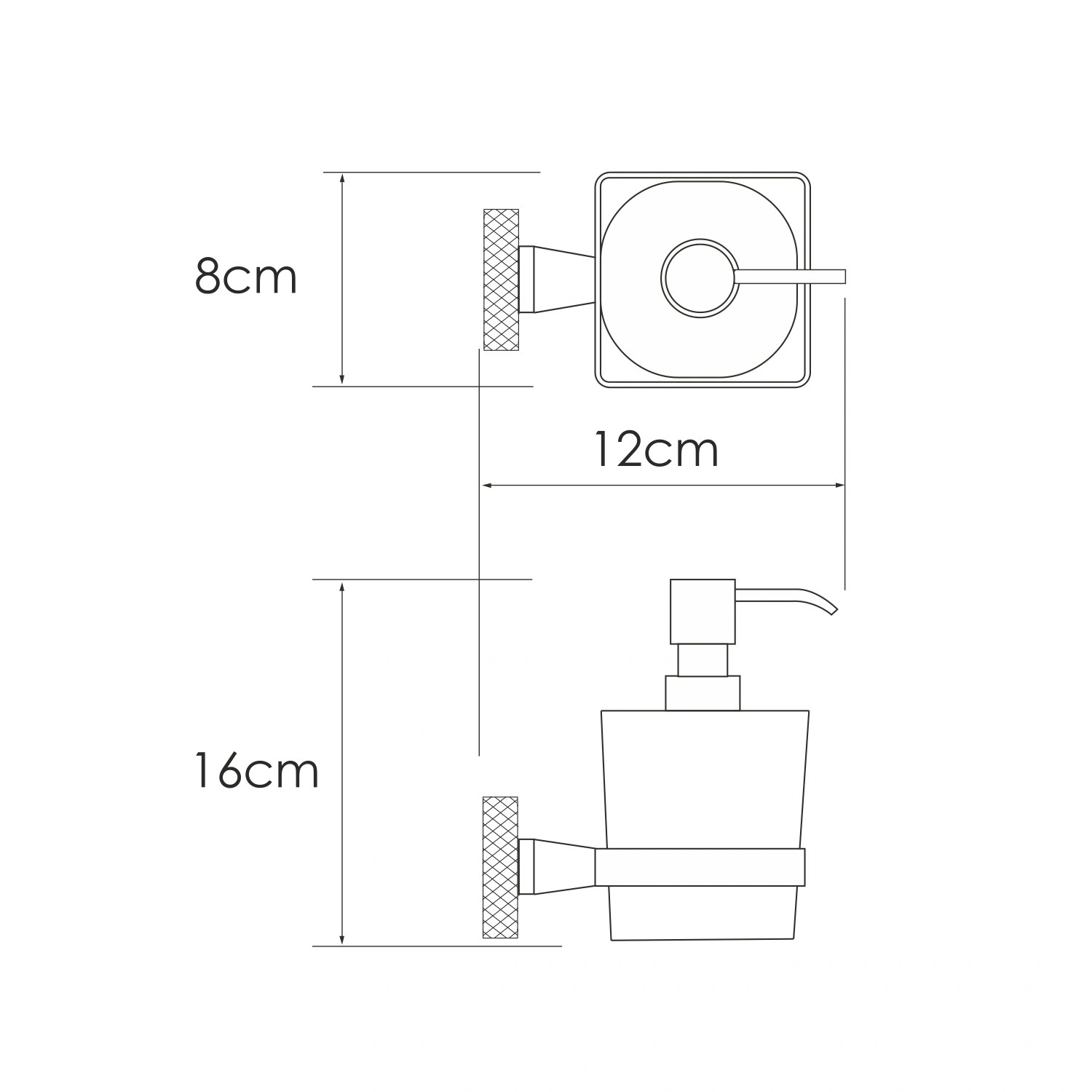 Дозатор для мыла WasserKRAFT Tauber K-64499 от магазина Vanna-Vanna.ru!