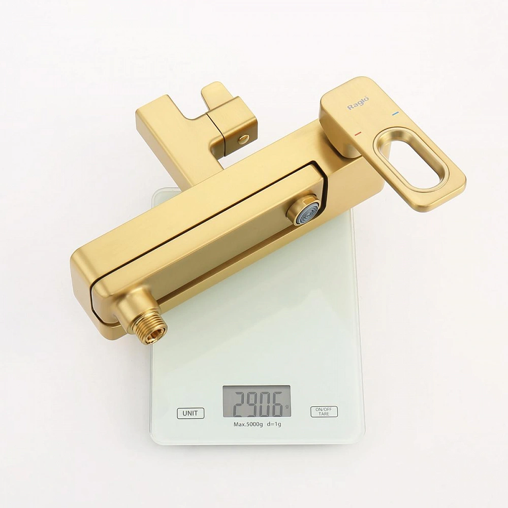 Душевая система Raglo R51.24.03, сатин золотой от магазина Vanna-Vanna.ru!