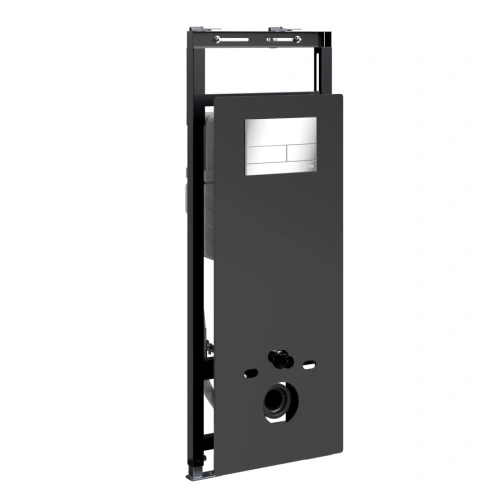 Инсталляция WasserKraft Salm 27TLT.010.ME.BL.CH04 для подвесного унитаза, с кнопкой от магазина Vanna-Vanna.ru!
