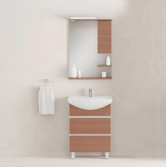 Зеркало со шкафчиком Onika Элита 60.01 R свет, штрокс