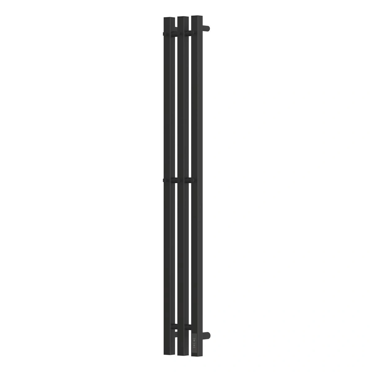 Полотенцесушитель электрический APEXTERMO Sirius SR10122BM 1200x120 с крючками, черный матовый от магазина Vanna-Vanna.ru!