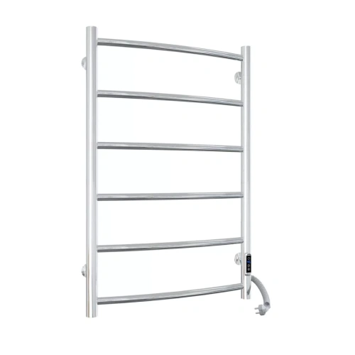 Полотенцесушитель электрический Laris Классик П6 500х800 с терморегулятором, правый, хром от магазина Vanna-Vanna.ru!