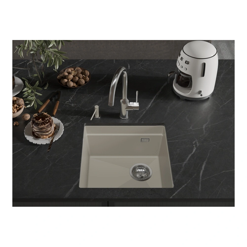 Кухонная мойка Rivelato LINO LN-454-R, топаз от магазина Vanna-Vanna.ru!