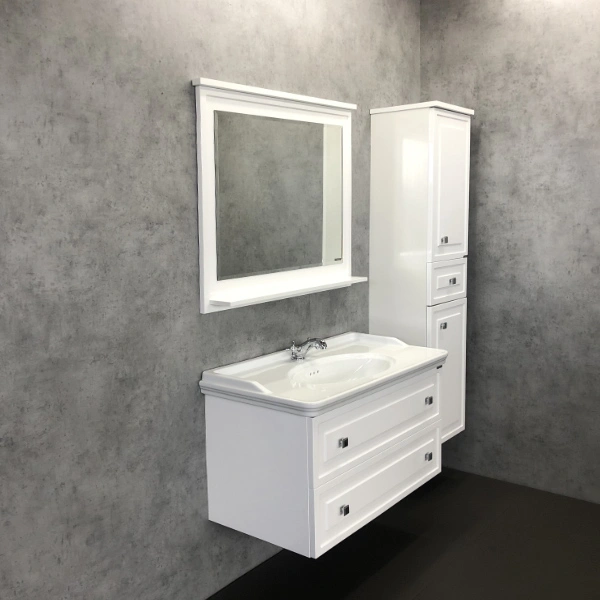 Пенал подвесной Comforty Феррара-40 белый от магазина Vanna-Vanna.ru!