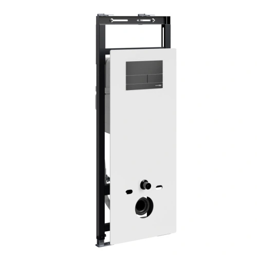 Инсталляция WasserKraft Salm 27TLT.010.ME.WH.MB04 для подвесного унитаза, с кнопкой от магазина Vanna-Vanna.ru!