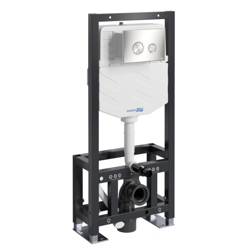 Инсталляция WasserKraft Dill 61TLT.010.ME.BN01 для подвесного унитаза, с кнопкой от магазина Vanna-Vanna.ru!