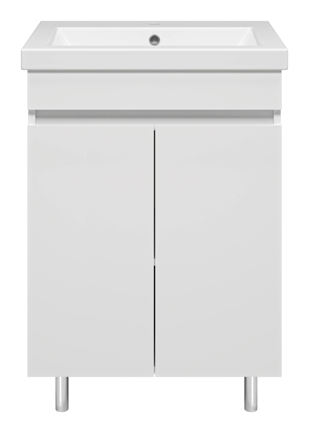 Тумба с раковиной Misty Енисей 60 белый от магазина Vanna-Vanna.ru!