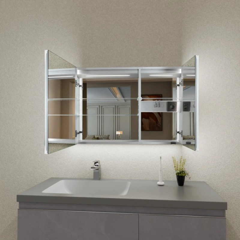 Зеркало-шкаф Esbano ES-3810D 100х70х14 от магазина Vanna-Vanna.ru!