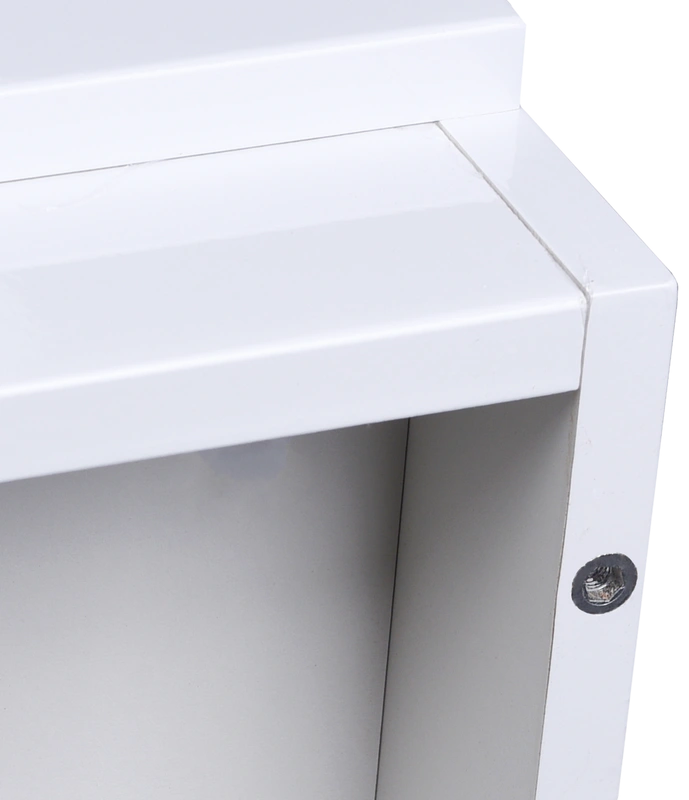 Тумба напольная Style Line Даллас 140 Люкс Plus Эмаль с раковиной Даллас 140 R под стиральную машину, два ящика, белая от магазина Vanna-Vanna.ru!