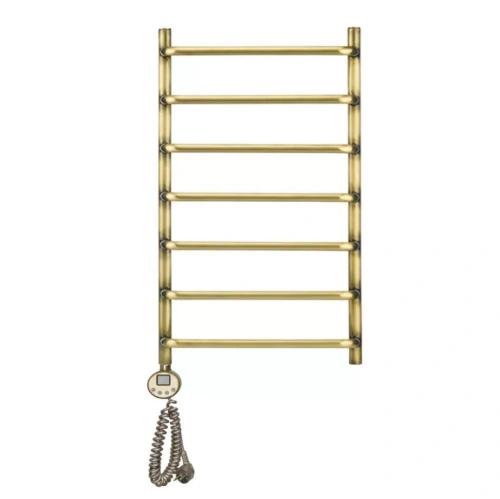 Полотенцесушитель электрический Domoterm Стефано П7 400x700 АБР EL, античная бронза от магазина Vanna-Vanna.ru!