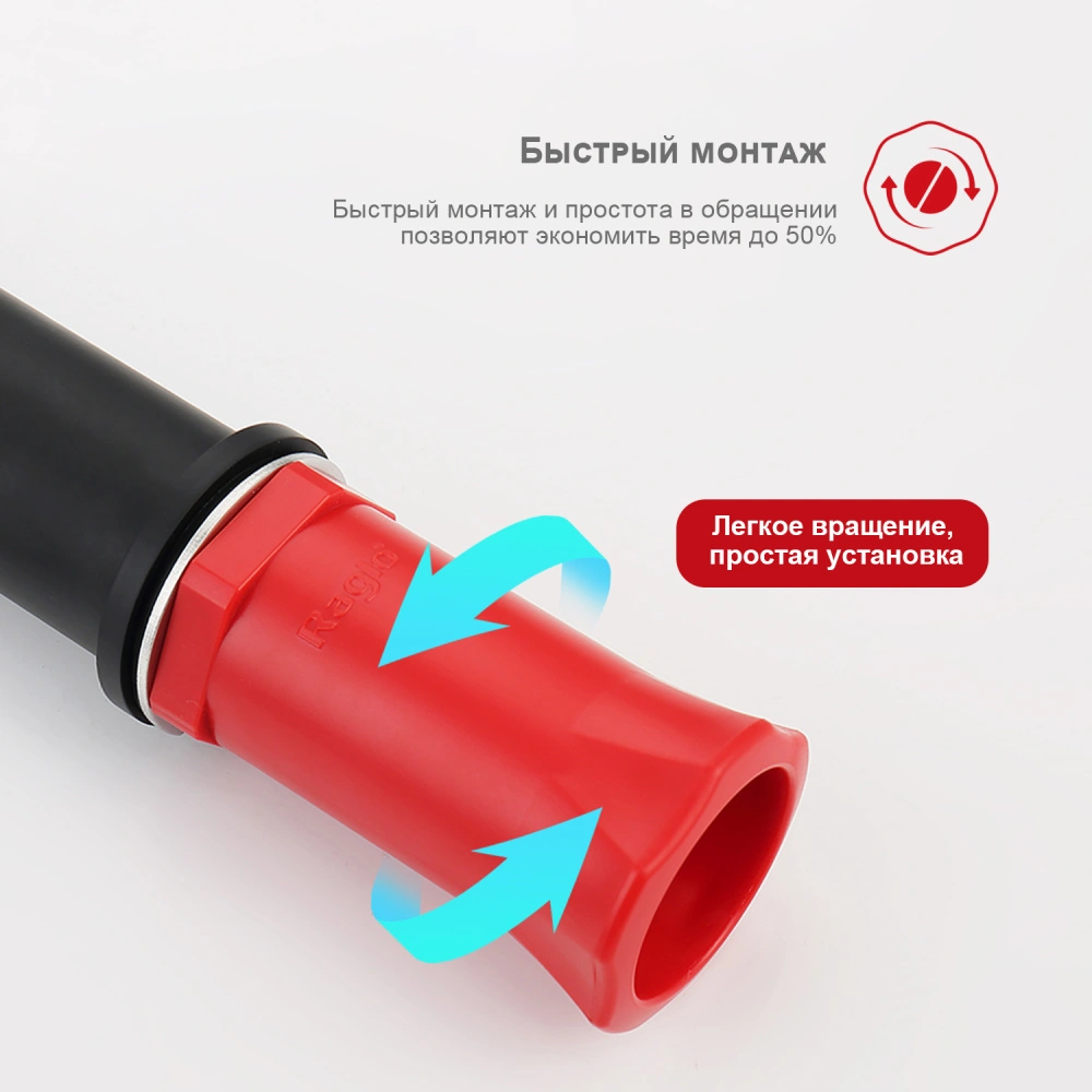 Смеситель для раковины Raglo R20.10.06, черный от магазина Vanna-Vanna.ru!