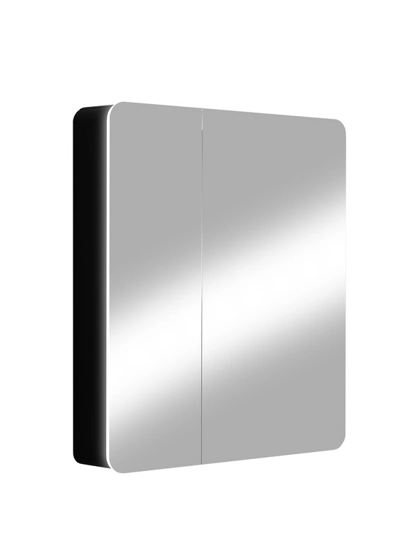 Зеркальный шкаф EQUIL Eltoro black LED 760х850 от магазина Vanna-Vanna.ru!