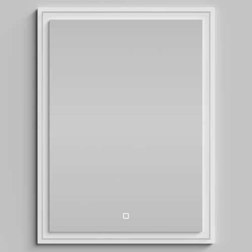 Зеркало Vod-ok Лайт 60 свет, сенсор, белый от магазина Vanna-Vanna.ru!