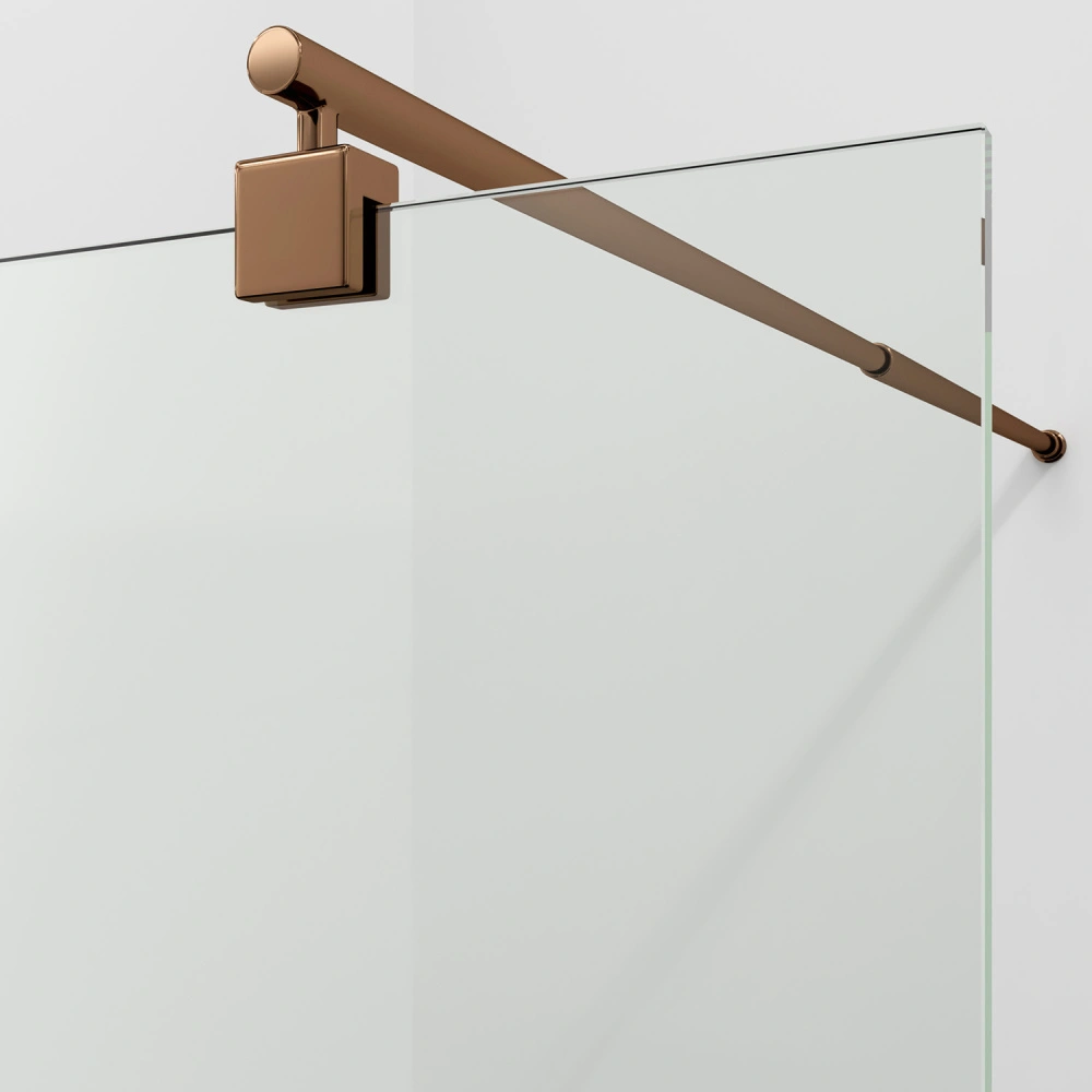 Душевая пе30W39RGрегородка WasserKRAFT Rur , розовое золото от магазина Vanna-Vanna.ru!