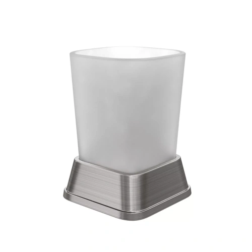 Стакан для щеток WasserKraft Amper K-5428 Nickel никель от магазина Vanna-Vanna.ru!