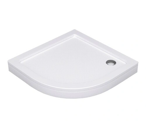 Поддон для душа WasserKraft Isen 26T01 90х90 полукруглый, акриловый, белый