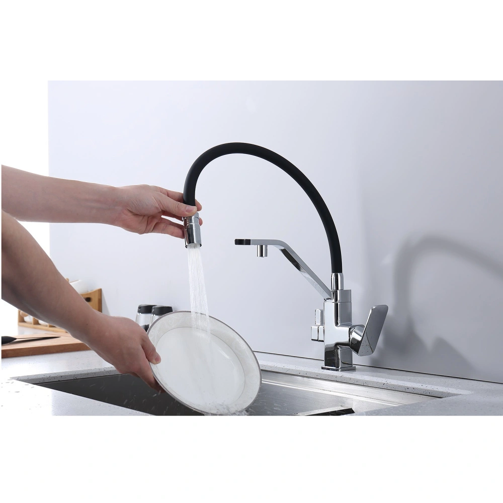 Смеситель для кухни с подключением фильтра Raglo R85.62, хром