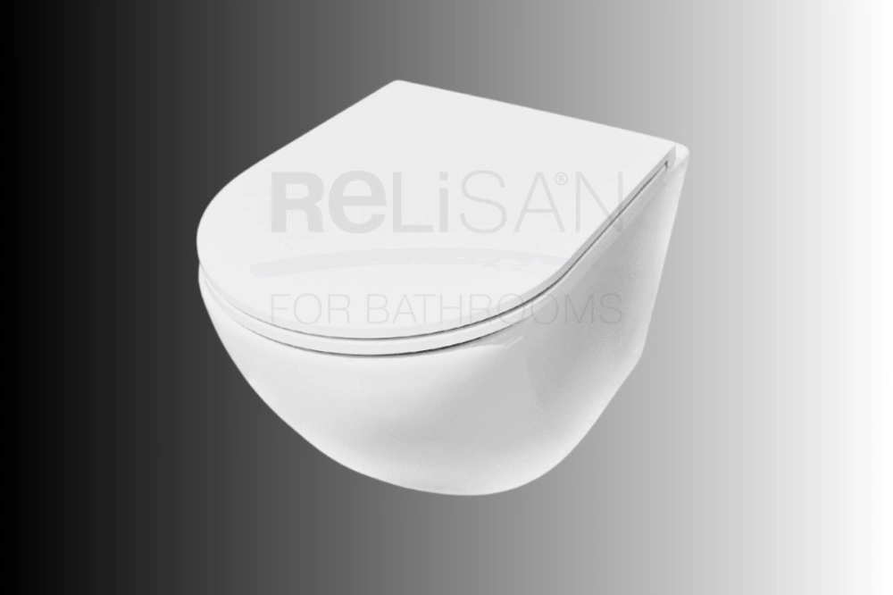 Унитаз подвесной Relisan WM 705 подвесной, белый от магазина Vanna-Vanna.ru!
