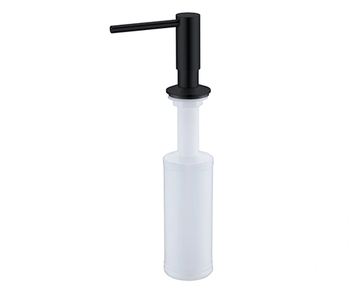 Дозатор для мыла WasserKraft K-1699 черный Soft-touch от магазина Vanna-Vanna.ru!
