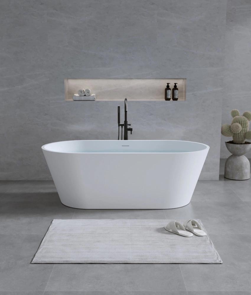 Ванна из искусственного камня Timo solid ELISSA1700 (1700*800*580) от магазина Vanna-Vanna.ru!