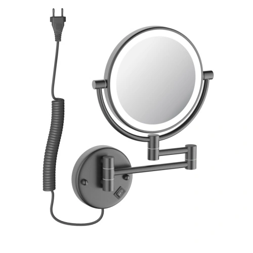 Зеркало с подсветкой Timo Saona 13376/18 черное золото от магазина Vanna-Vanna.ru!