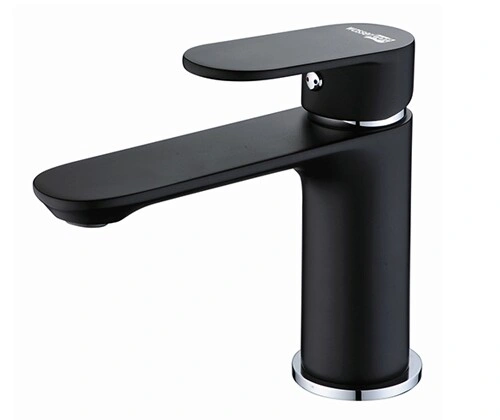 Смеситель для раковины WasserKraft Elbe 7403 черный Soft-touch от магазина Vanna-Vanna.ru!