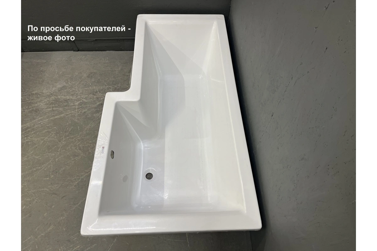 Ванна акриловая Vayer Options 165х85 R правая от магазина Vanna-Vanna.ru!
