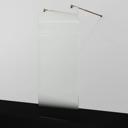 Душевая перегородка WasserKRAFT Vechte 60W44RG-FL розовое золото от магазина Vanna-Vanna.ru!