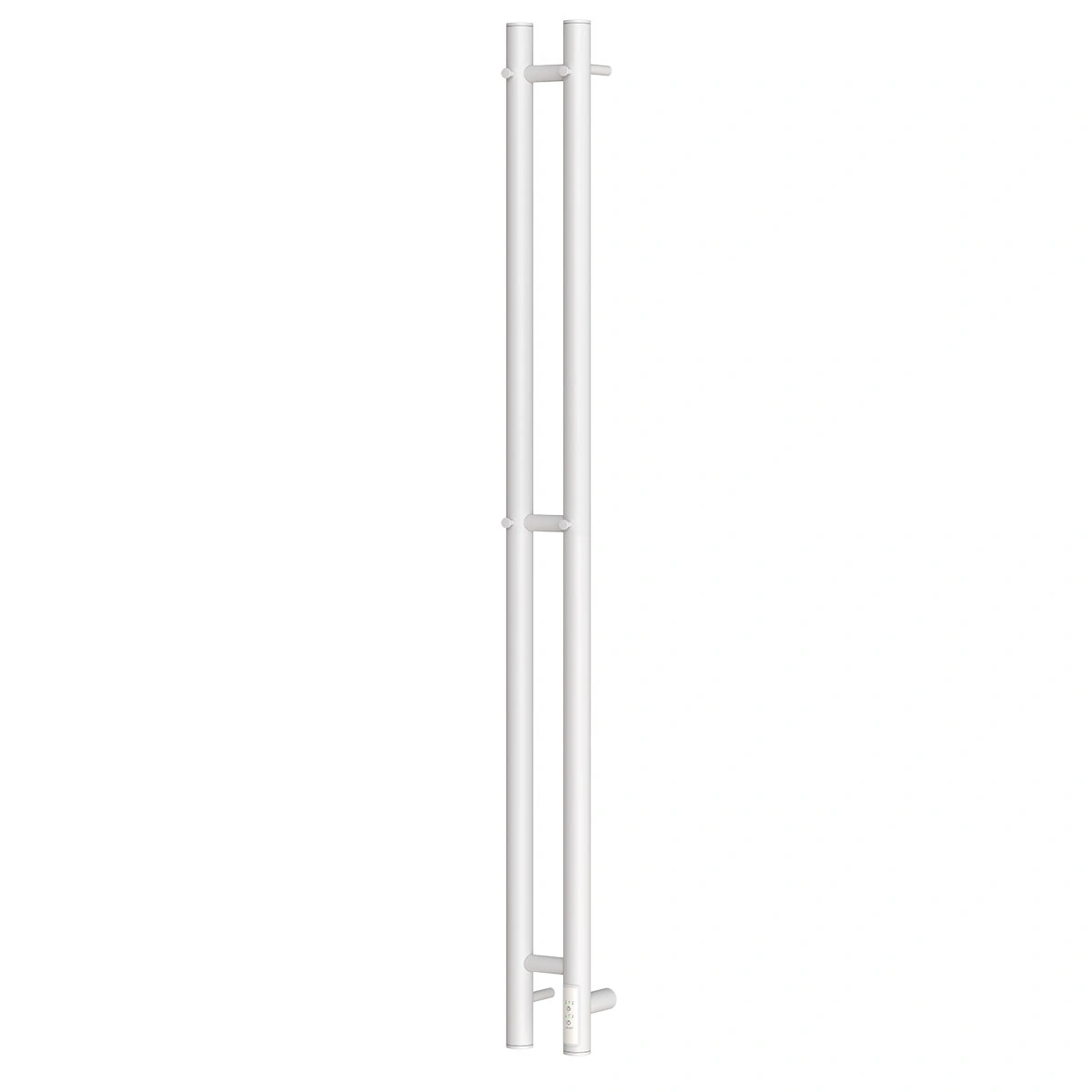 Полотенцесушитель электрический APEXTERMO Luna LN10121WM 1200x80 с крючками, белый матовый от магазина Vanna-Vanna.ru!