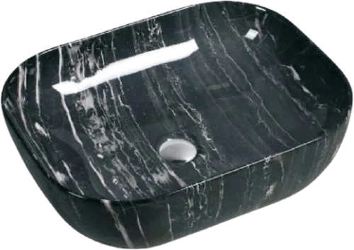 Раковина SantiLine SL-7029 накладная, мрамор