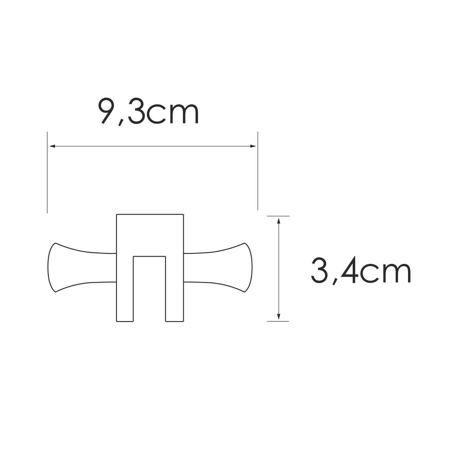 Крючок WasserKRAFT K-423 для душевых уголков, хром от магазина Vanna-Vanna.ru!