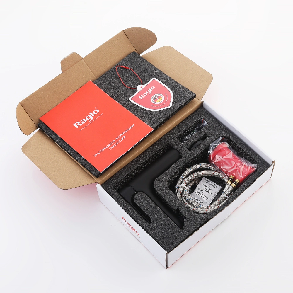 Смеситель для раковины Raglo R03.10.06, черный от магазина Vanna-Vanna.ru!