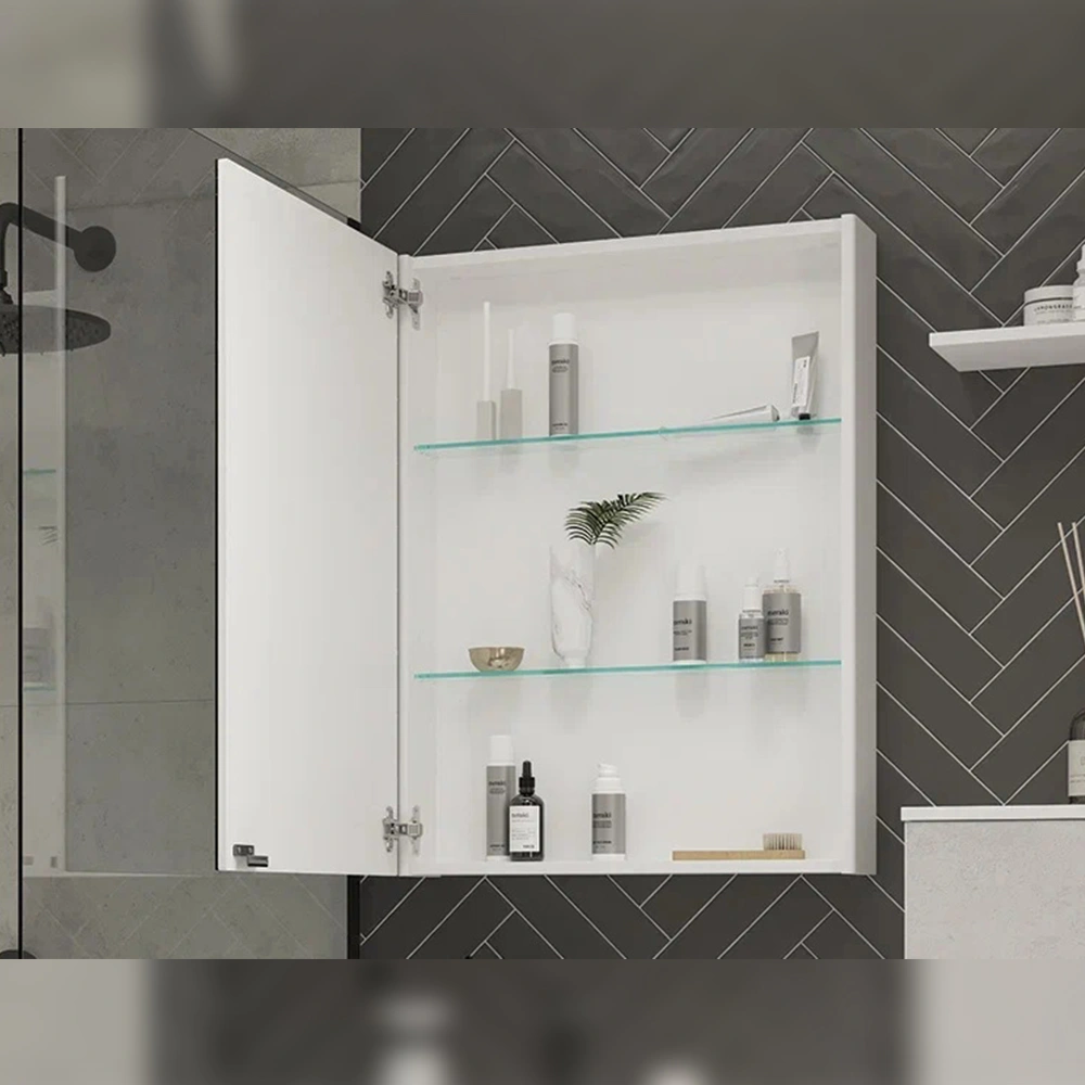 Зеркало-шкаф Velvex Klaufs 60 см, белый