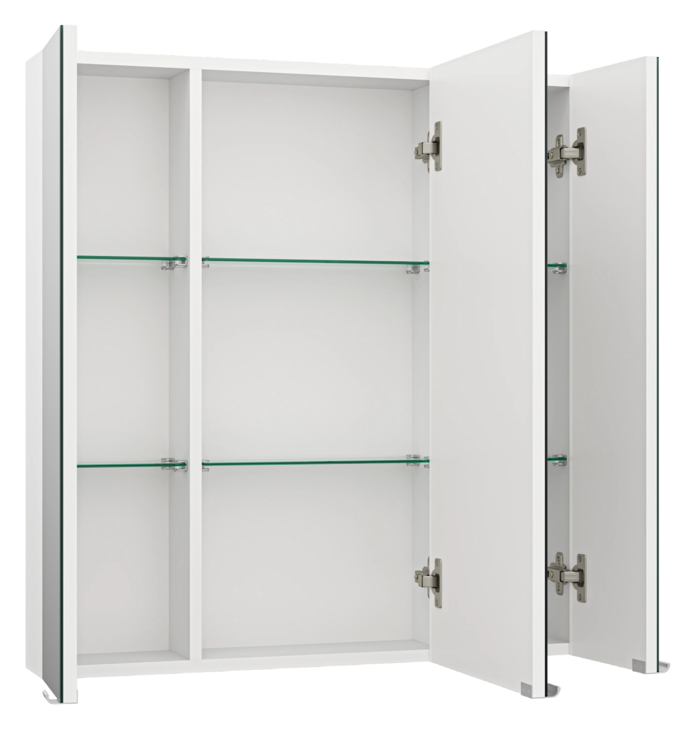 Зеркало-шкаф Misty Аура 75 белый от магазина Vanna-Vanna.ru!