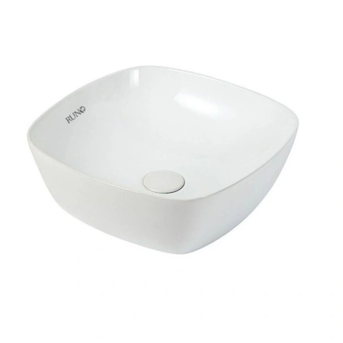 Раковина Runo Bella 41x41 квадратная, белый от магазина Vanna-Vanna.ru!