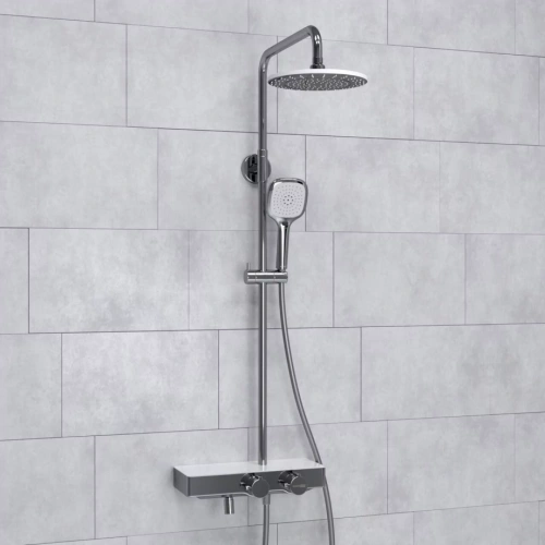 Душевая стойка WasserKraft A113.067.065.CH Thermo хром от магазина Vanna-Vanna.ru!