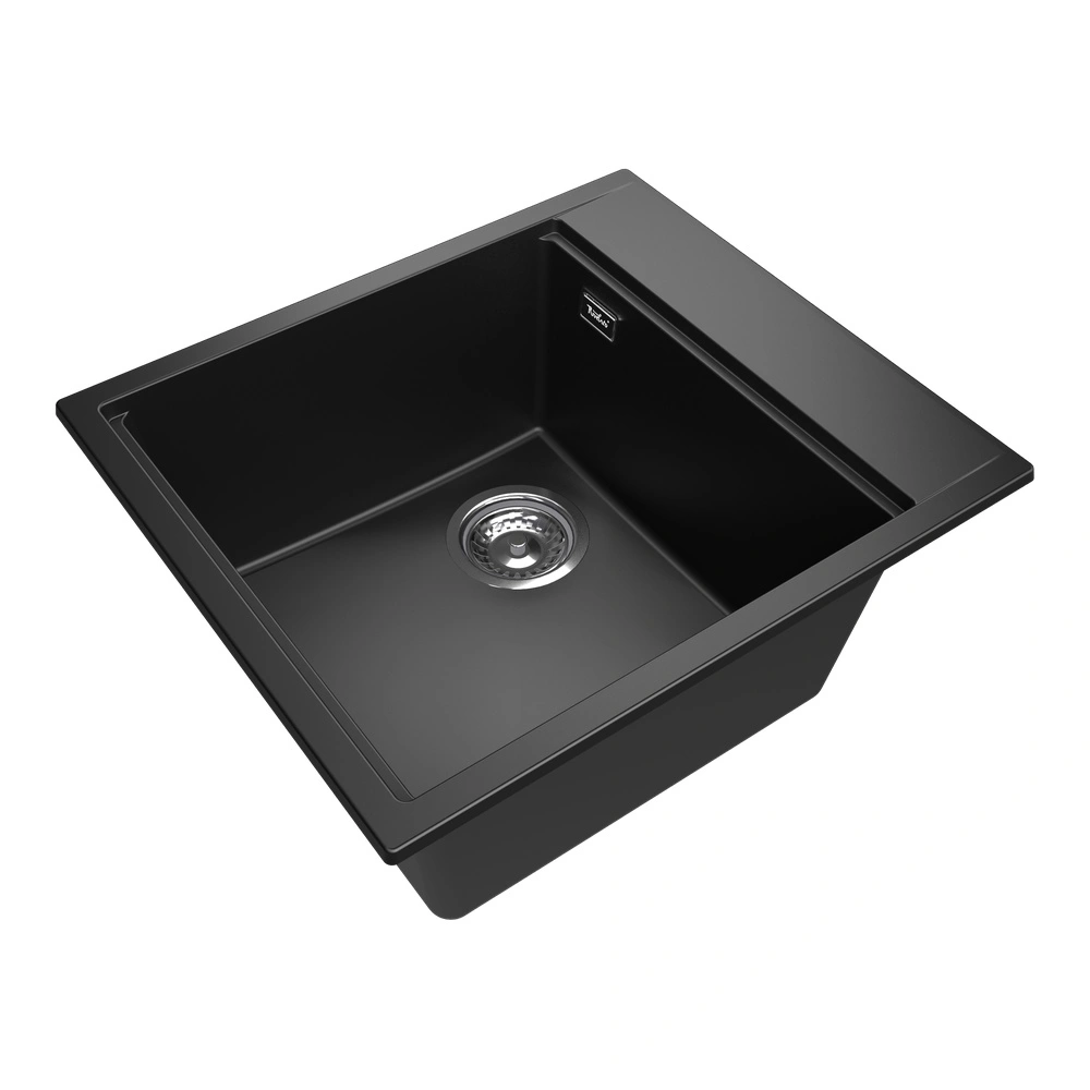 Кухонная мойка Rivelato TESORO TR-455-L, антрацит от магазина Vanna-Vanna.ru!