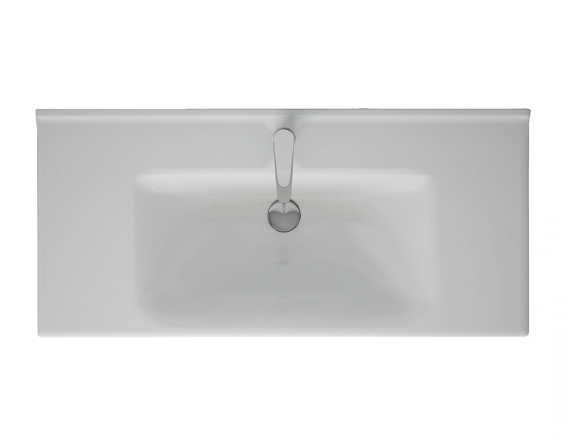 Тумба подвесная SanStar Noche 100 с раковиной Гармония 100 Графит софт от магазина Vanna-Vanna.ru!