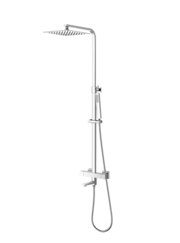 Душевая стойка SantiLine SL-9010 хром от магазина Vanna-Vanna.ru!