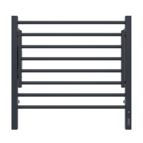 Полотенцесушитель электрический с полкой Terminus Горизонт П8 60х60 КС, черный муар от магазина Vanna-Vanna.ru!