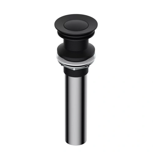 Донный клапан WasserKraft A250 черный Soft-touch от магазина Vanna-Vanna.ru!